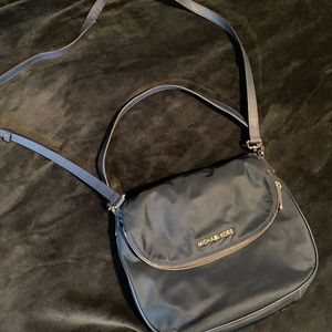 Used MK Satchel in Navy Blue